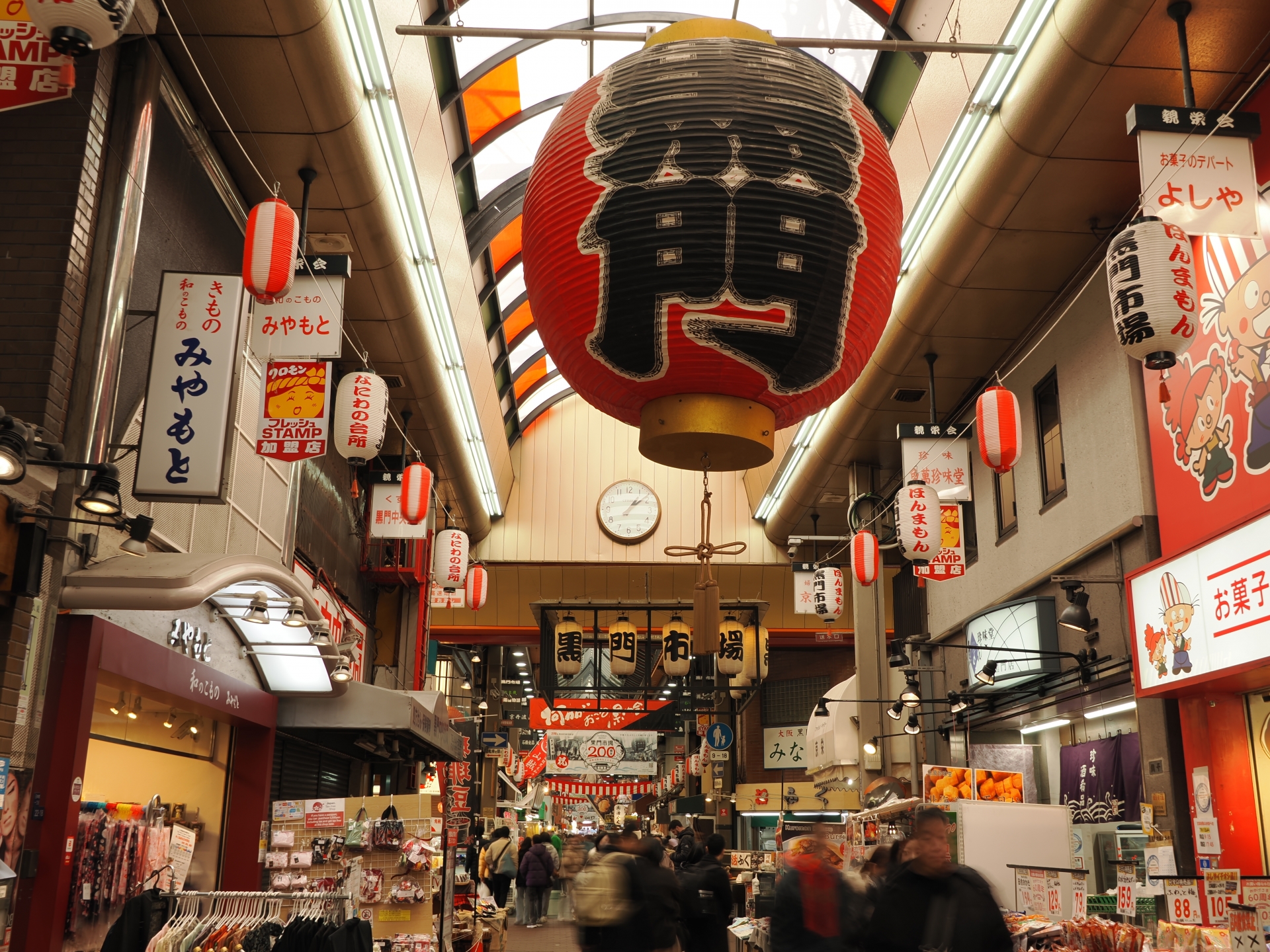 Lantern-lit izakaya alley