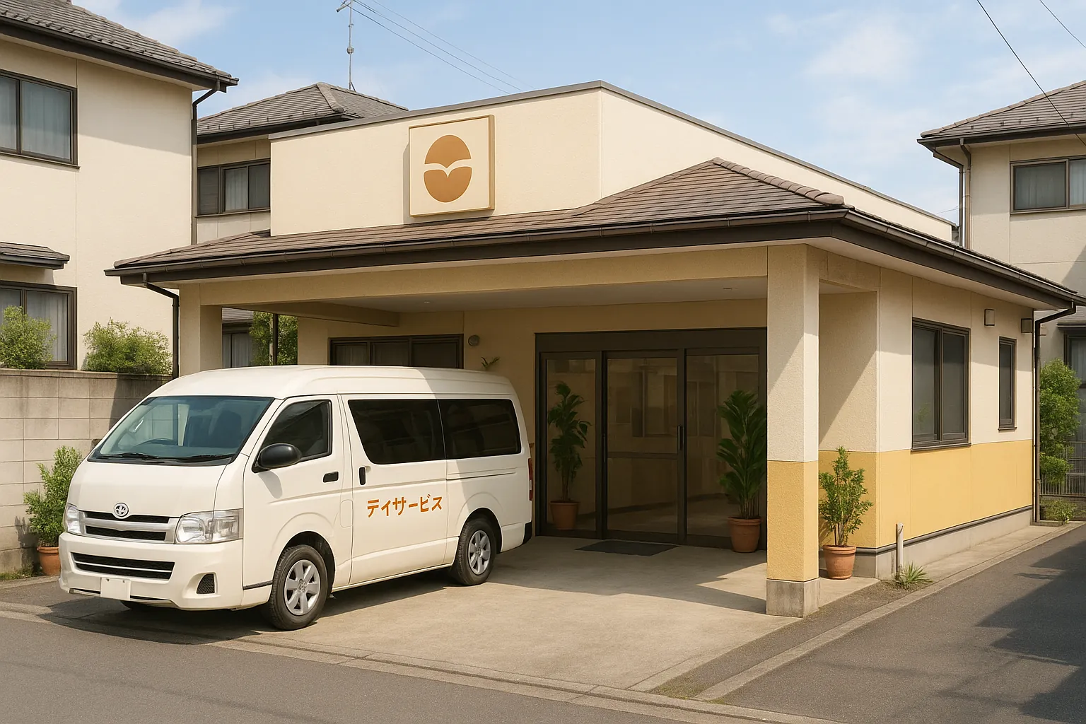 デイサービス・ひだまりの郷の施設外観